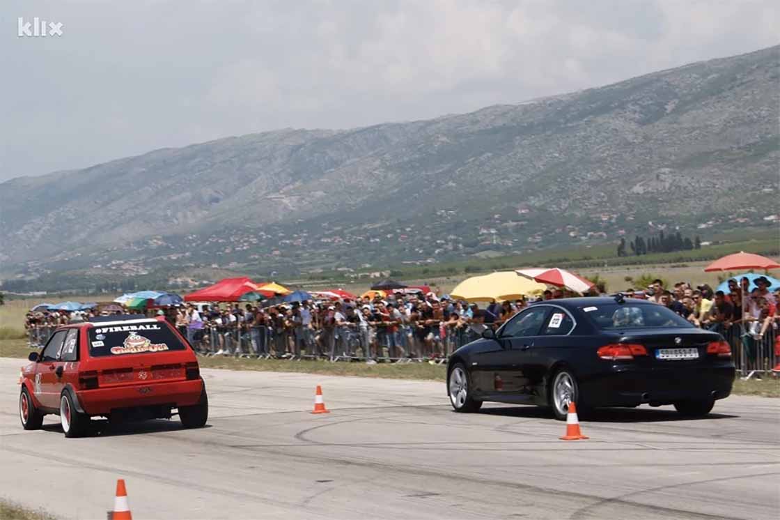 Najbrži automobili regije utrkivali se u Mostaru, zvijezda 